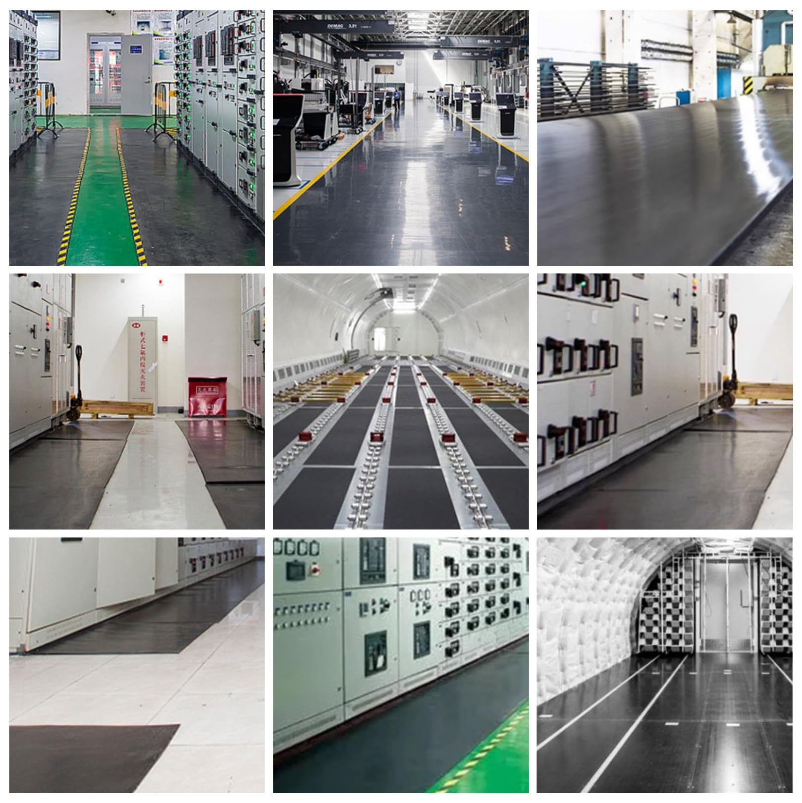 Rubber Insulating Strips Rolls 1/8