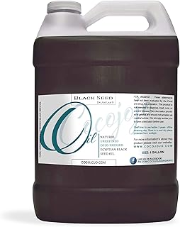 Dr Joe Lab Egyptian Black Seed Oil - Pure Natural Black Cumin Seed Oil Unrefined Cold Pressed Extra Virgin - for Hair Skin...