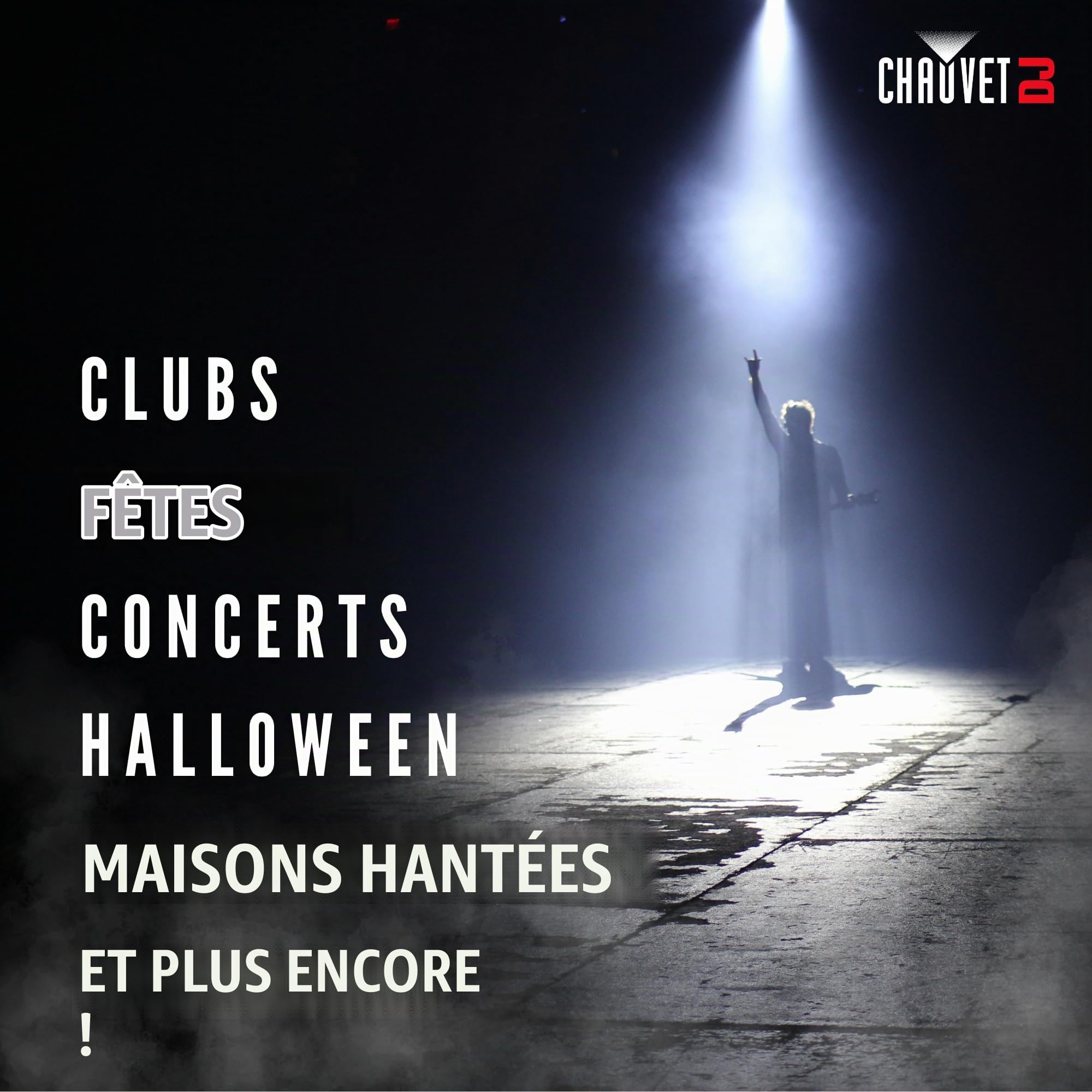 CHAUVET DJ H1000 Machine à brouillard avec Télécommande