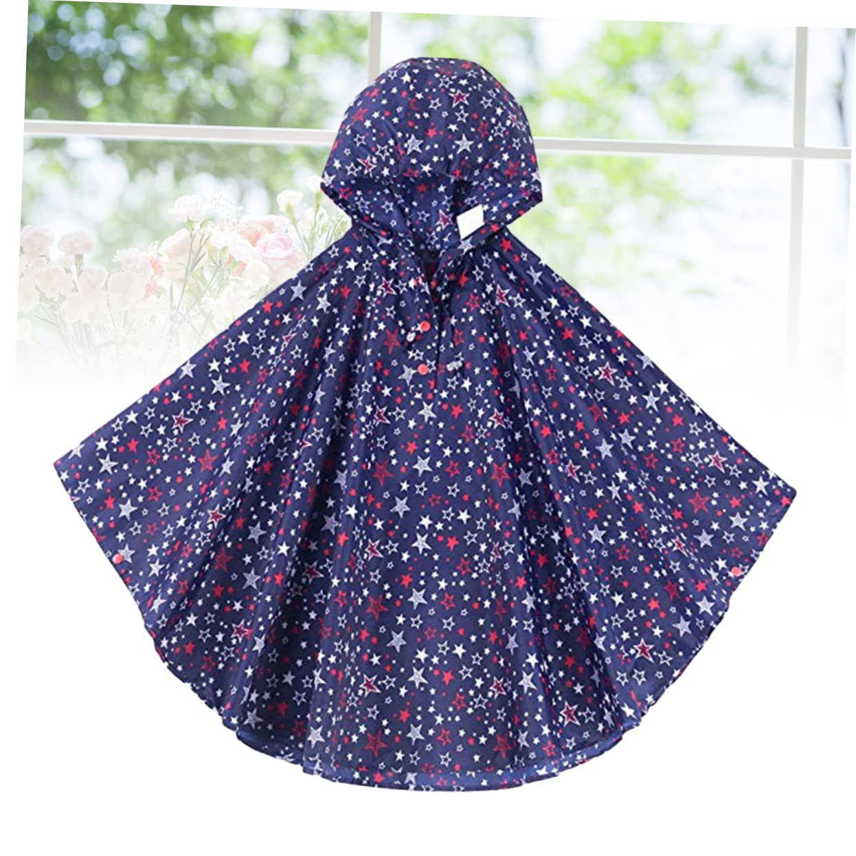 BESPORTBLE Poncho Di Pioggia Per I Bambini Impermeabile Con Cappuccio Per I Bambini Ragazze Impermeabile Capretto Giacca Antipioggia Giacca Antipioggia Per Le Ragazze Bambini Giacche Da