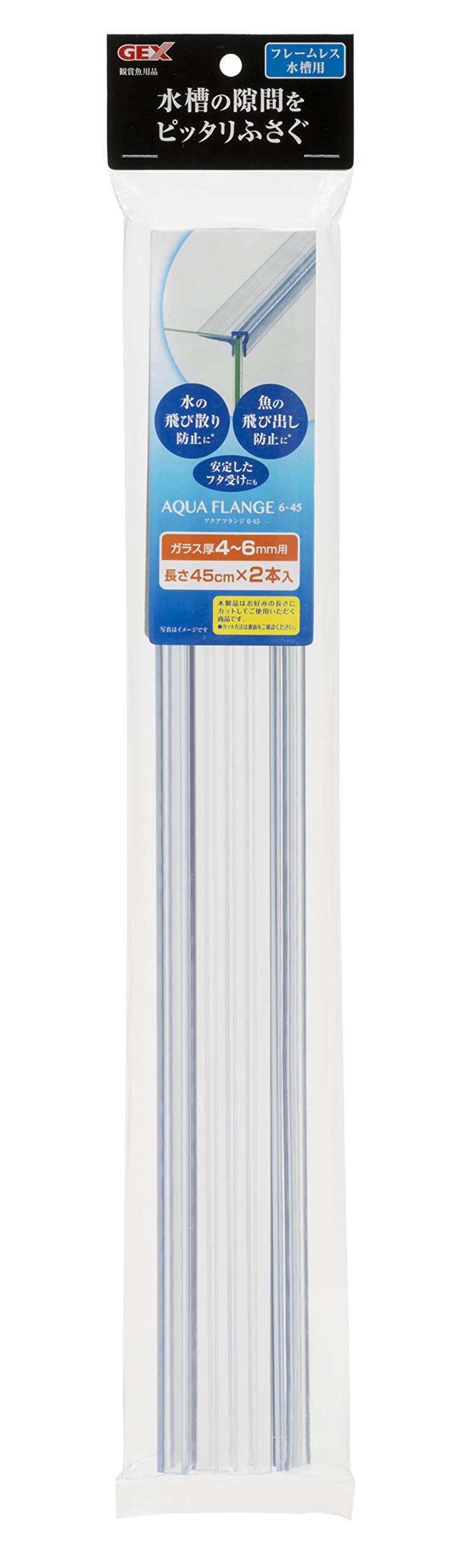 Amazon | ジェックス GEX アクアフランジ 6-45 4~6mmフレームレス