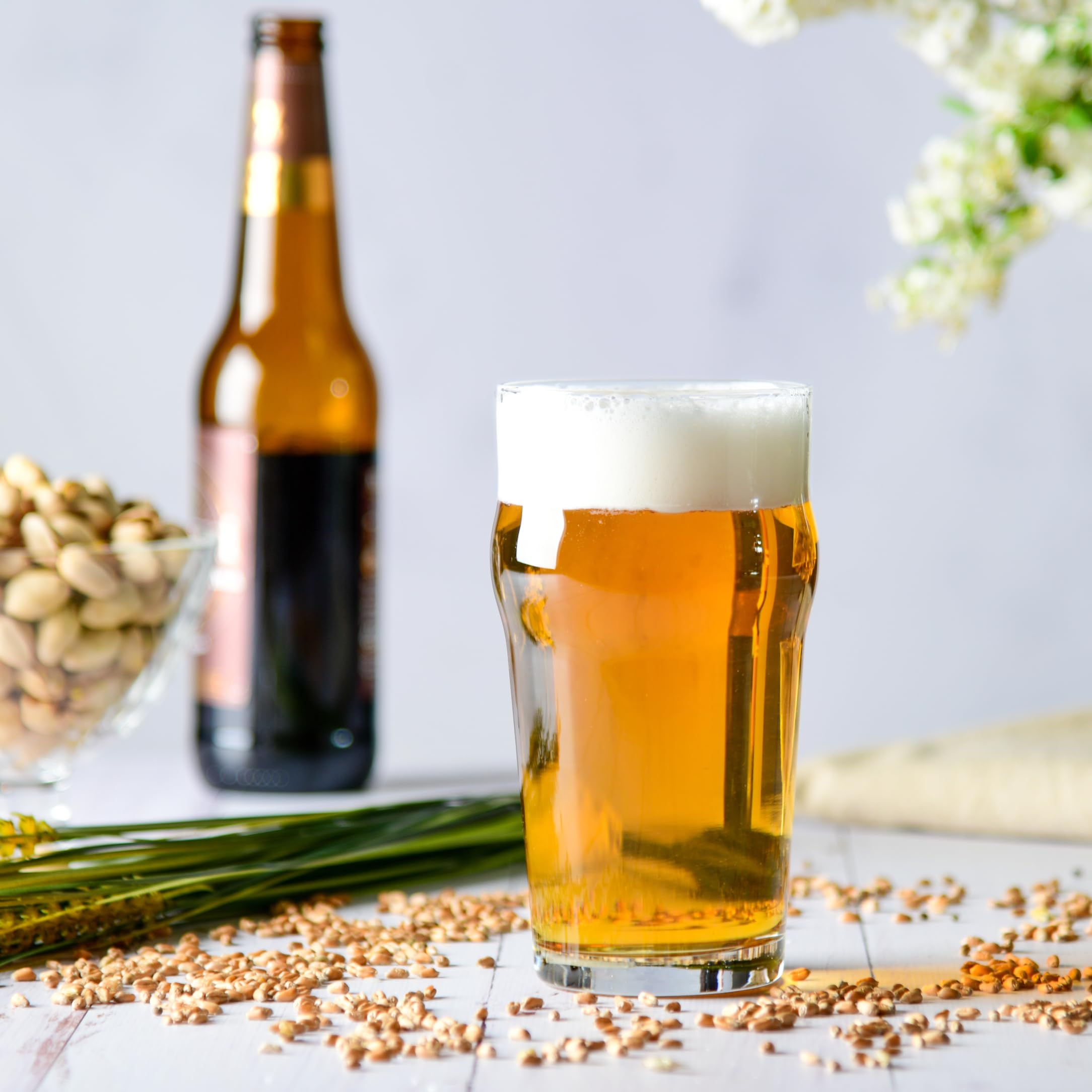 Glasmark Krosno Ensemble De À Bière Set De À Bière 6X0,53L Chope De Bière À Bière Artisanale