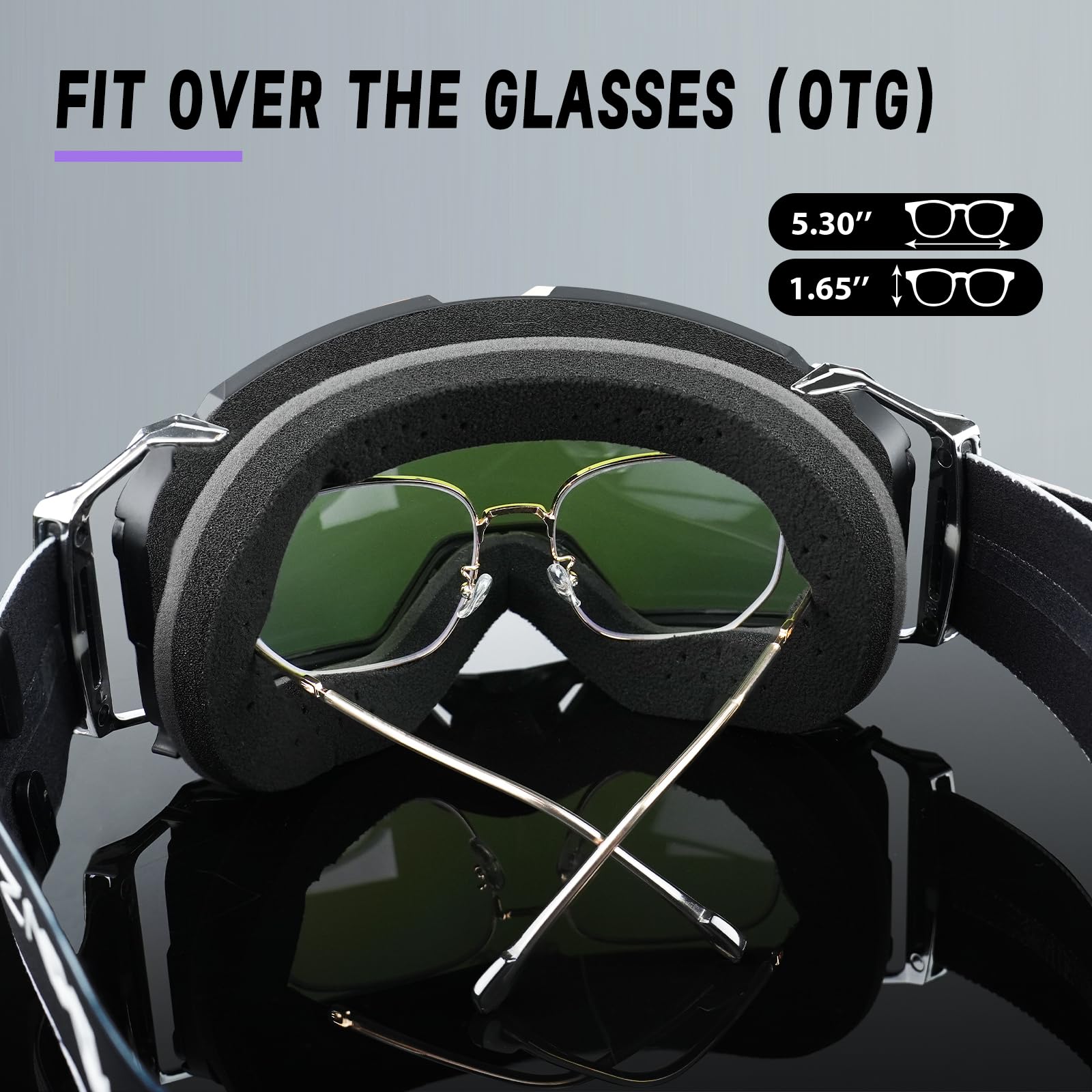 Gafas de moto antivaho para hombre y mujer