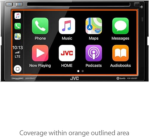 Miniatura 3 de BoxWave Protector de pantalla compatible con JVC KW-V850BT – ClearTouch Anti-Glare (2 unidades), antihuellas mate