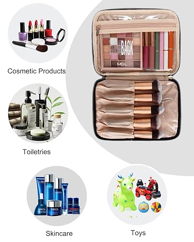 Miniatura 9 de Relavel Bolsa de maquillaje, Negro -, Bolsa de maquillaje para mujer