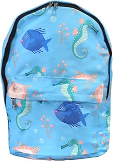 شنطة ظهر قماشية باشكال للجنسين من ايز باجز - متعددة الالوان، من حقائب عز