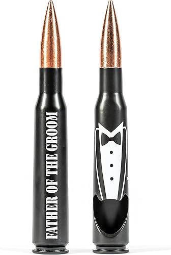 Miniatura 7 de Regalos para padrinos de boda  Grabado 'GROOMSMAN' 50 Cal Abridor de botellas I Juego de 1 regalo I padrino de boda I Perfecto para padrinos de boda