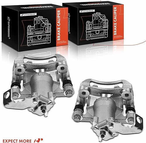 Miniatura 8 de A-Premium Conjunto de pinza de freno de disco con soporte compatible con modelos seleccionados de Hyundai y Kia - Elantra GT, para Veloster, Forte,