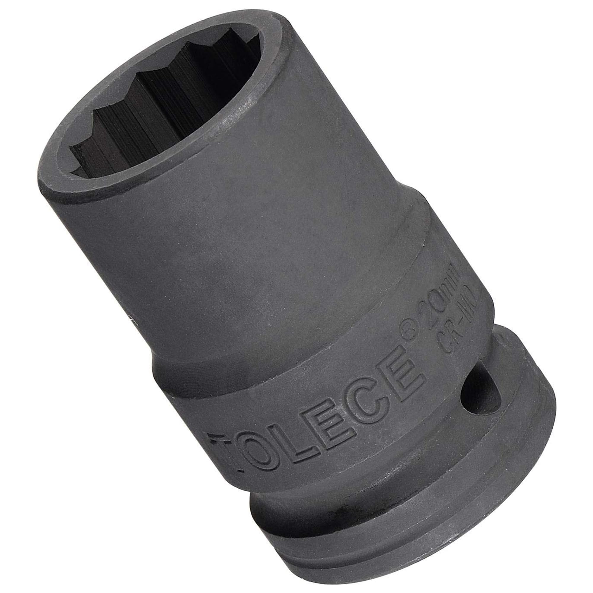 TA-VIGOR 12-Point Deep Impact Socket, 3/4-Inch Drive 20mm Metric Spindle Axle Nut Socket Driver Wrench
