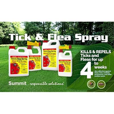 Summit...reponsible Solutions. TICK & FLEA Spray - Concentrate - Quart, Natural