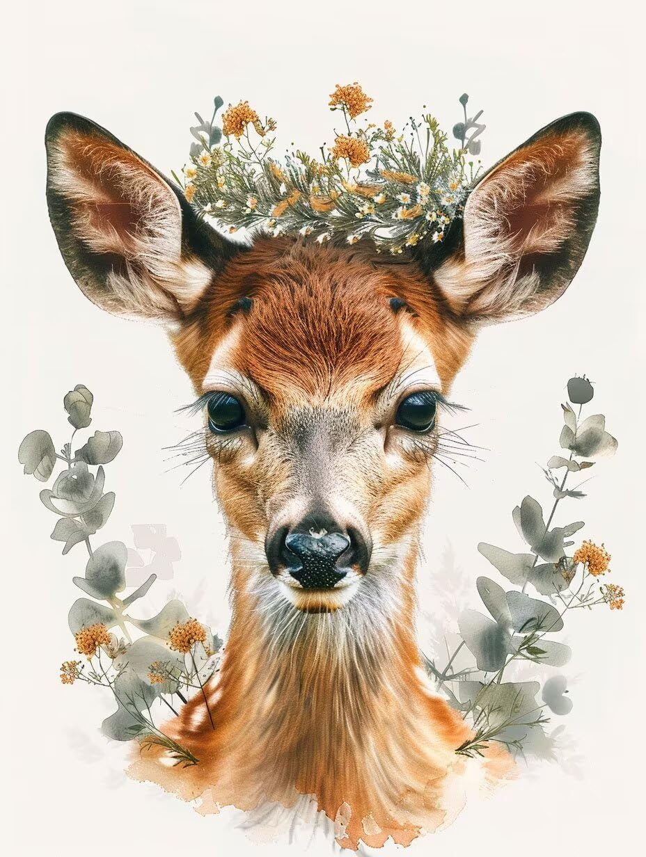 Broderie diamant animaux sans plis avec kit complet pour adultes