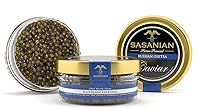 Vista 1 de ¡GARANTIZADO POR LA NOCHE! Caviar fresco ruso Osetra STURGEON - 2 oz