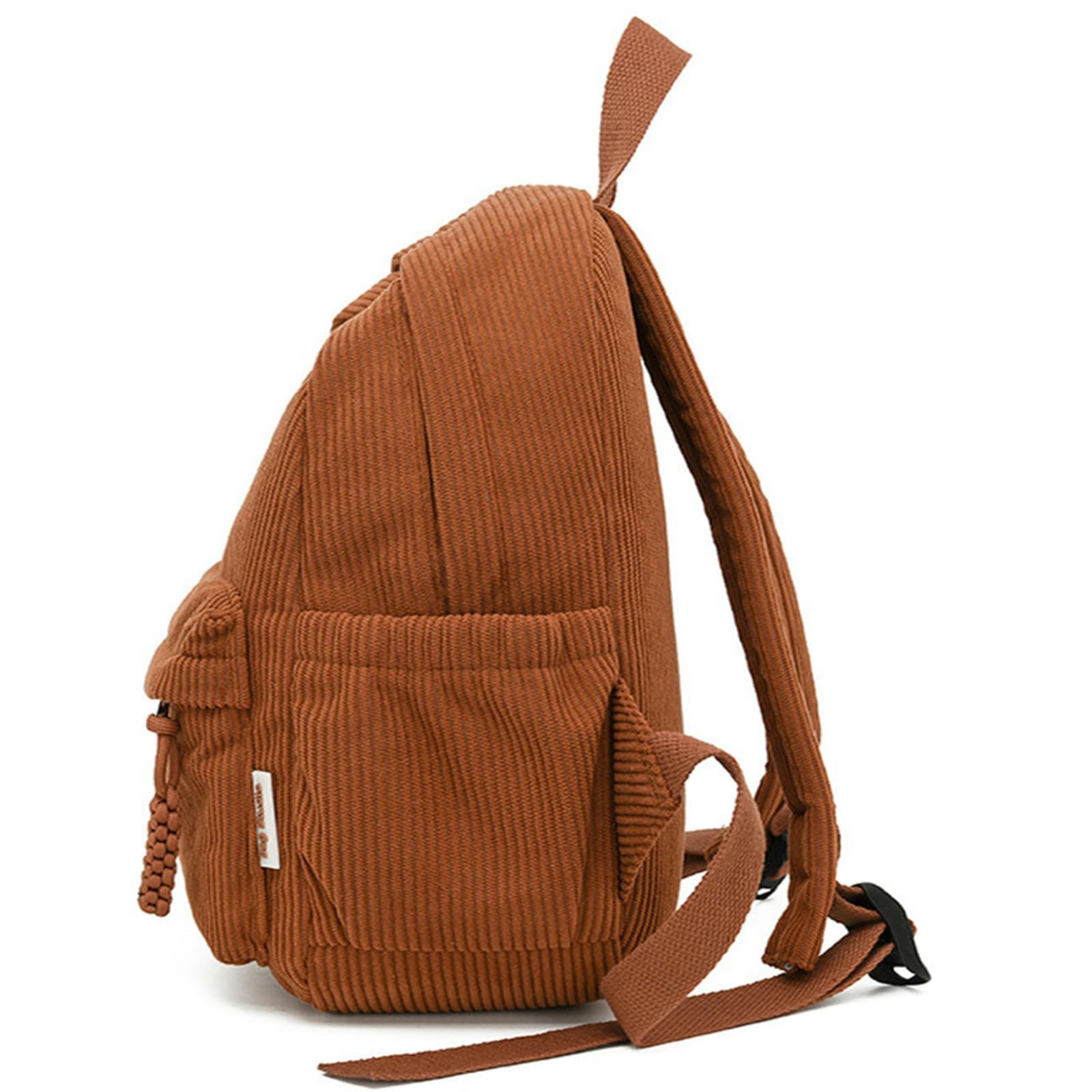 Schulrucksack Winter-Cord-Rucksack, Kleiner Studenten-Rucksack, Lässiger Cord-Rucksack, Wald-Rucksack