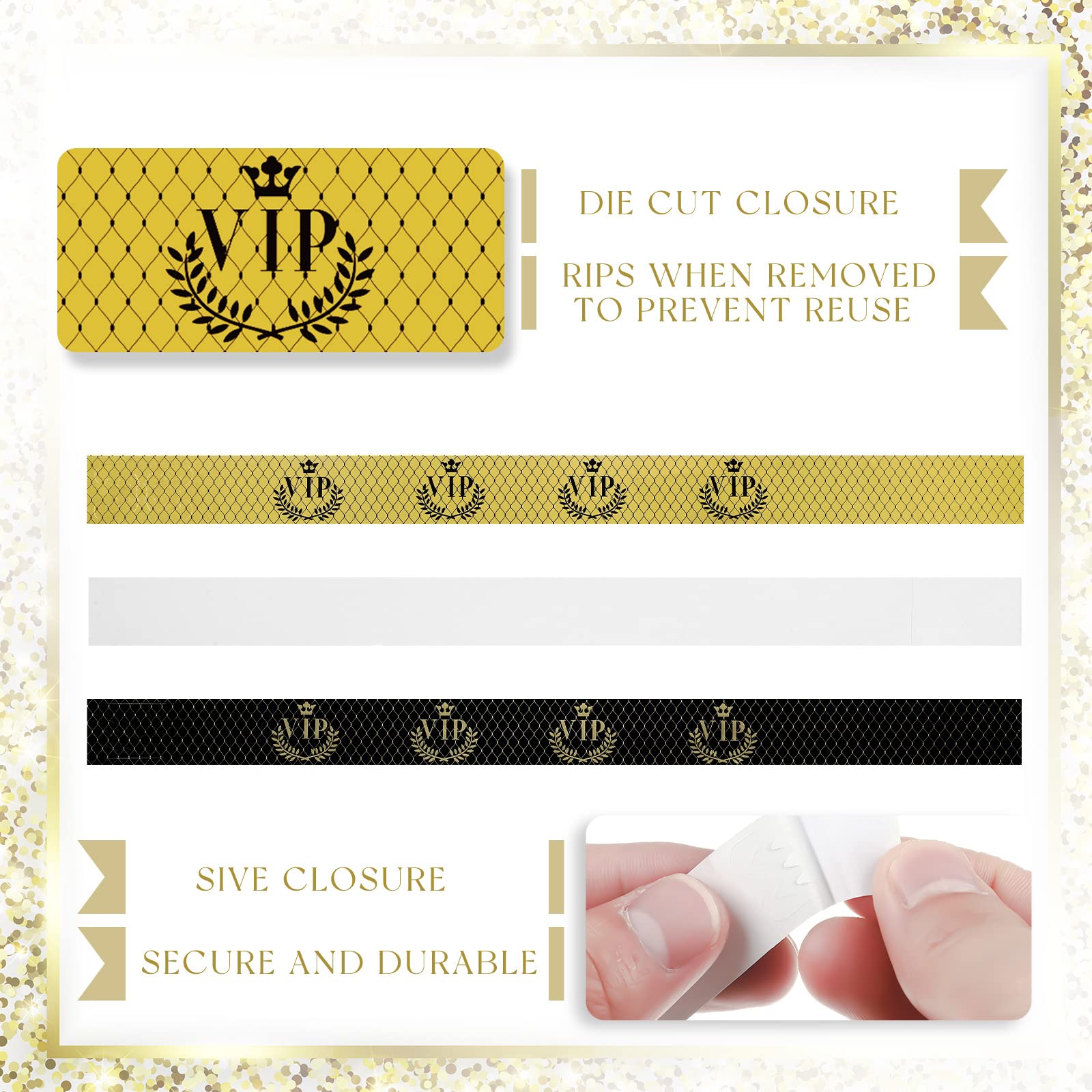 Wristband Colors Meaning SYOSI 10 Count Tubular Wrist Bands With