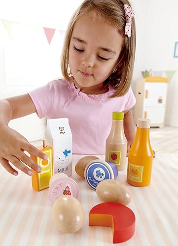 Miniatura 4 de Hape, juego de comida con accesorios para cocina, juego de comida saludable
