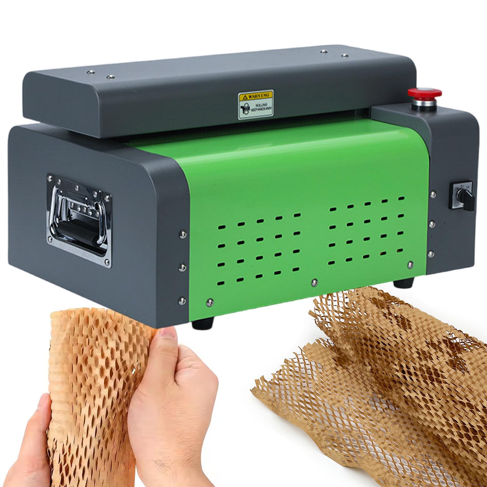 JKJZSALJ Electric Carton Expansion Cutting Machine Tabletop,200 W/400 W Waste Cardboard Cutting Tool Commercial,With Rotary Switch And Handle,325Mm/12.8",425mm/16.7in