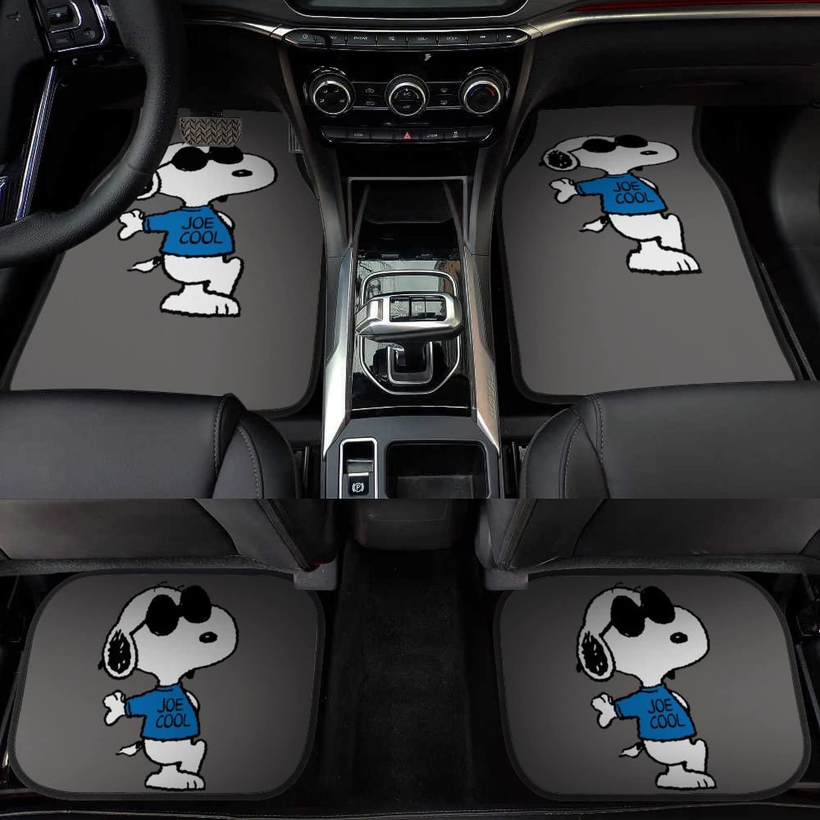 Amazon.co.jp: カーフロアマット スヌーピー 車用フロアマット 1