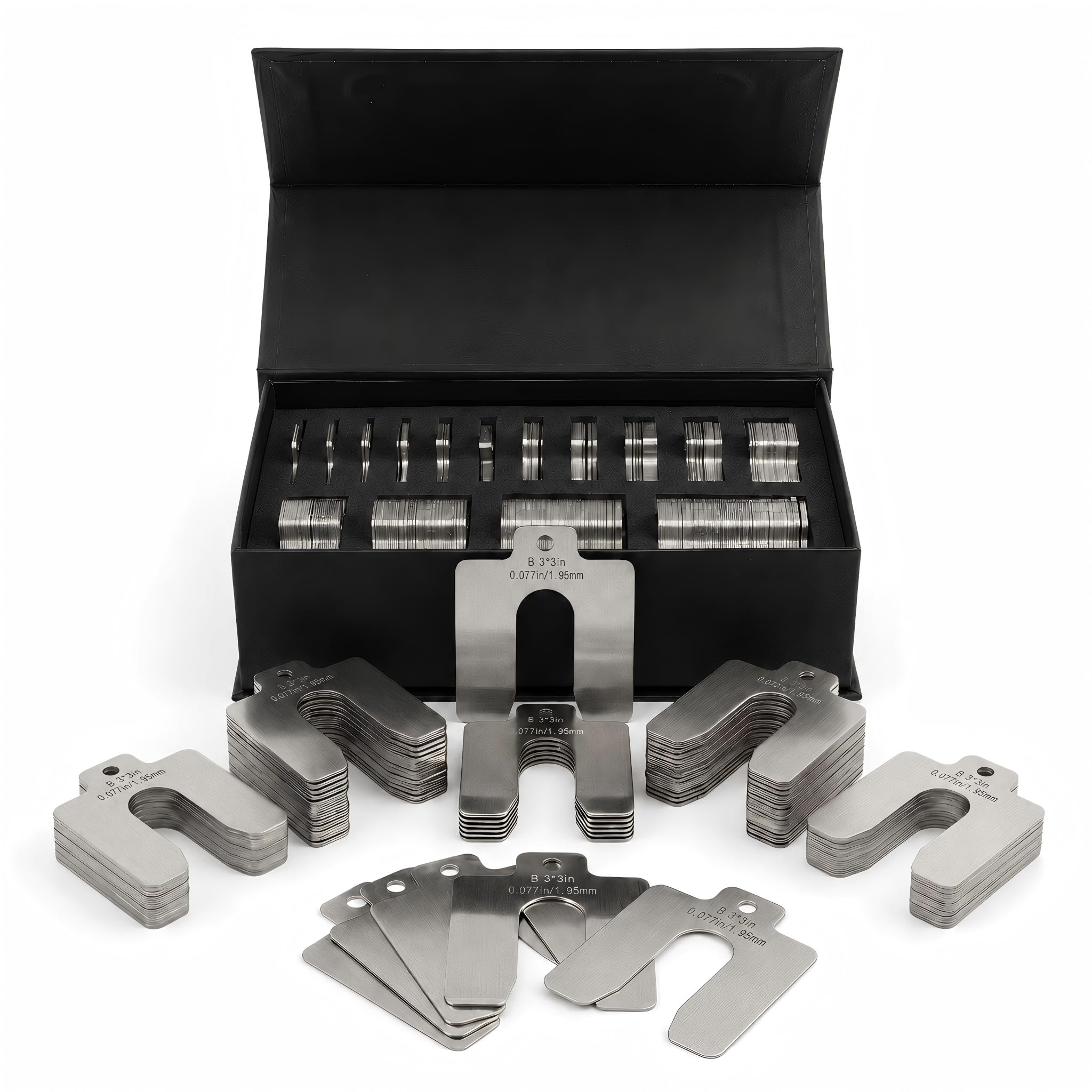 304 Stainless Steel Shim Kit - 60 Piece -15