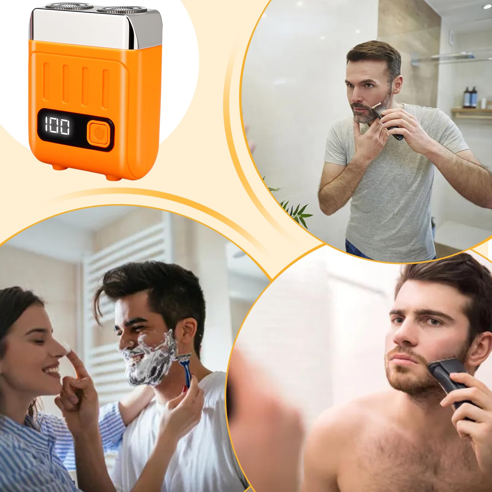Rasoir Anti-Peluches Rechargeable pour vêtements écran LED 3 Vitesses