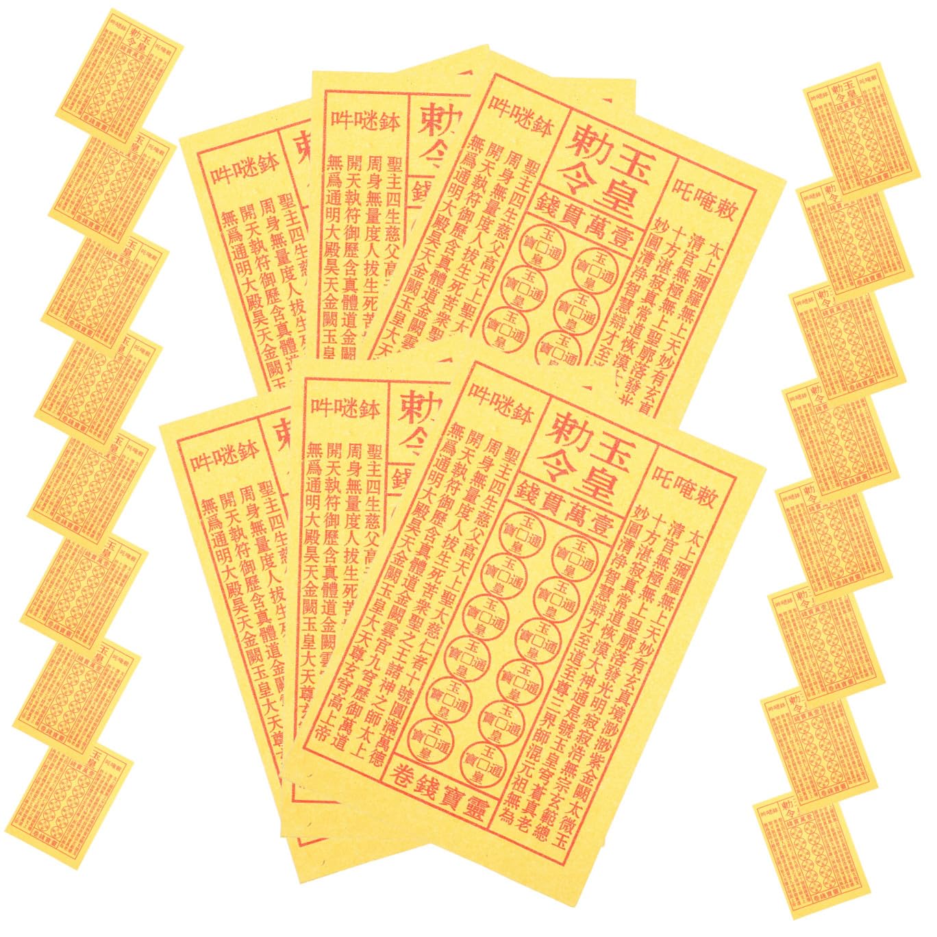 Papier de parfum jaune FRCOLOR pour nettoyage des tombes