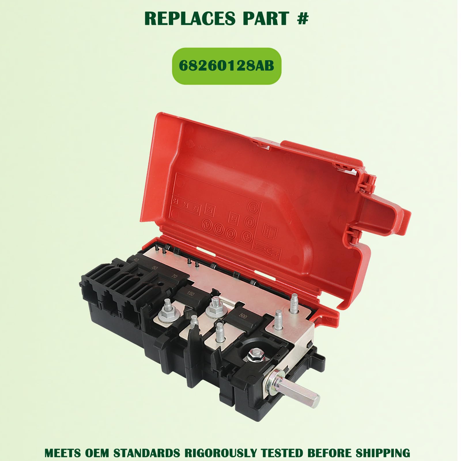 omoZone Engine Compartment Pre Fuse Box Battery Distribution Fuse