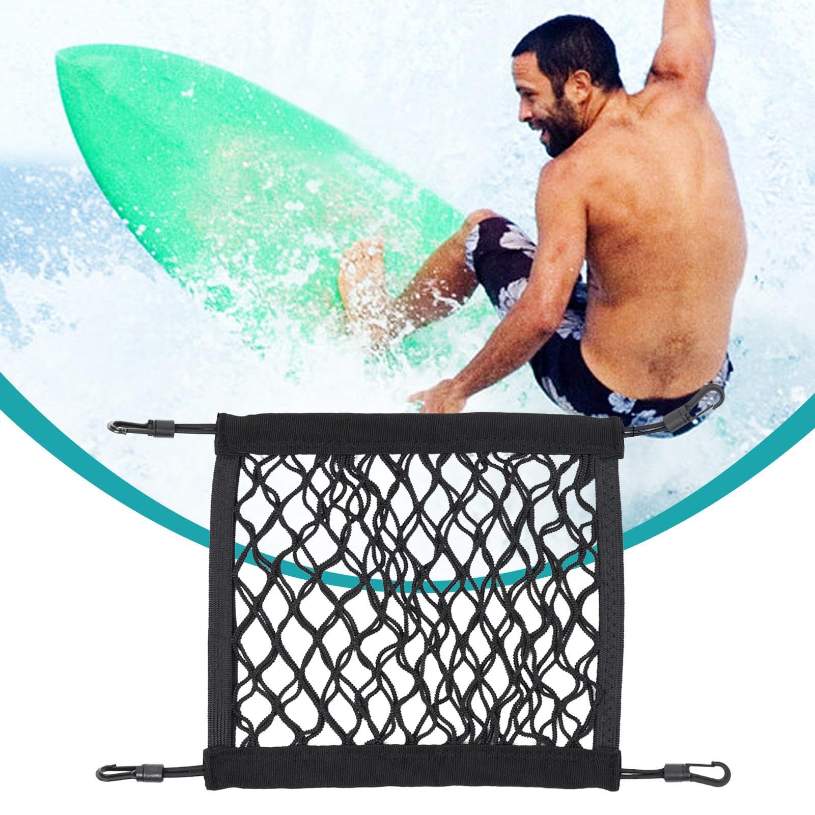 Sac de Pont pour Paddle | Sac Kayak - Porte-Accessoires Élastique Résistant en Filet pour Randonnée Pêche Rivière Camping Voyage