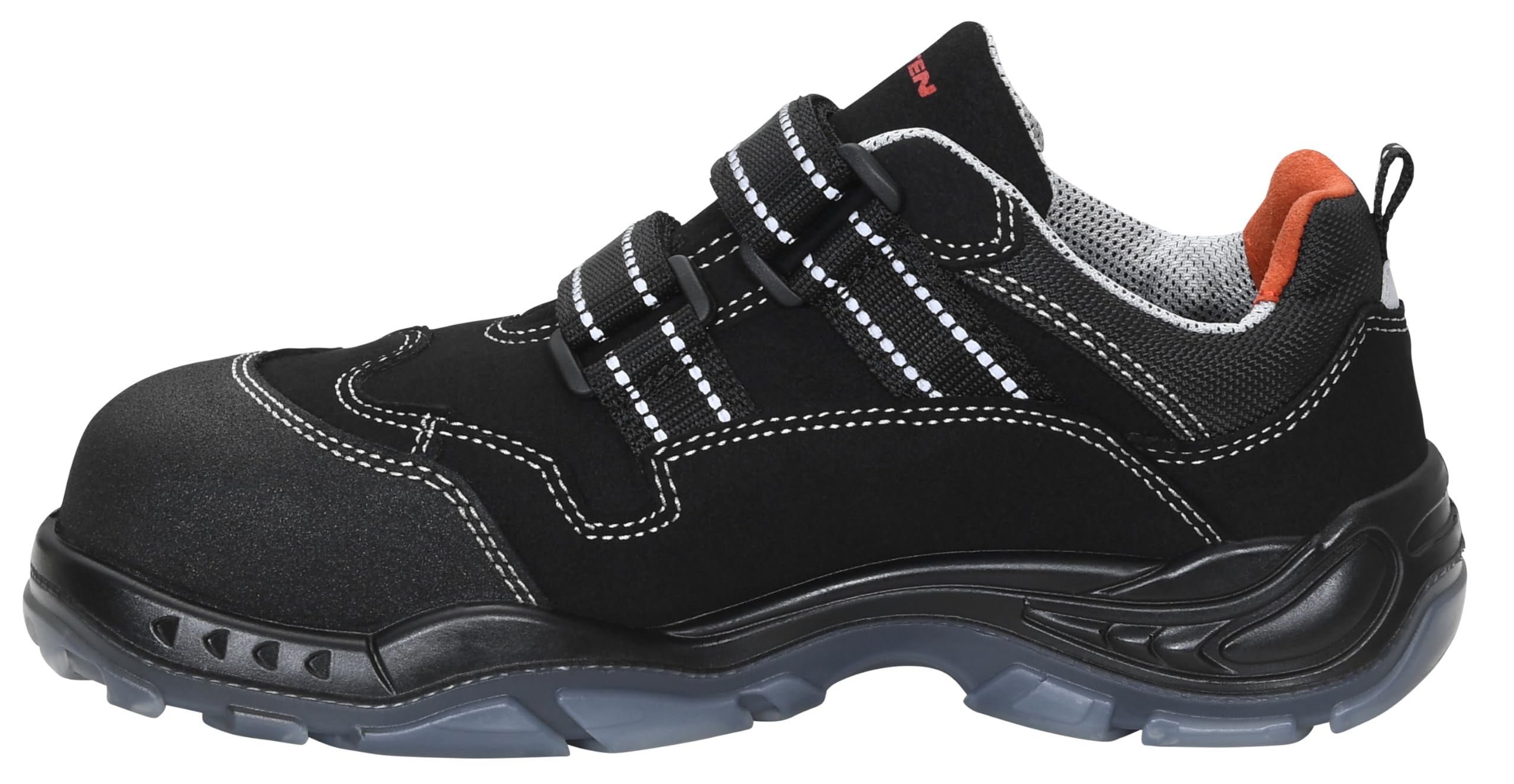 ELTEN Sicherheitsschuhe SID ESD S3, Damen und Herren, Textil, Kunststoffkappe (leichter als Stahlkappe), leicht, sportlich, Schwarz, Größe: 41