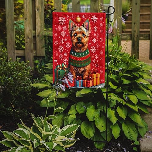 Miniatura 8 de Caroline's Treasures DAC3163GF Siberian Husky Holiday Christmas Garden Flag Mailbox Flag Decorative Yard Flag Banner Outside Patio Artwork Yard