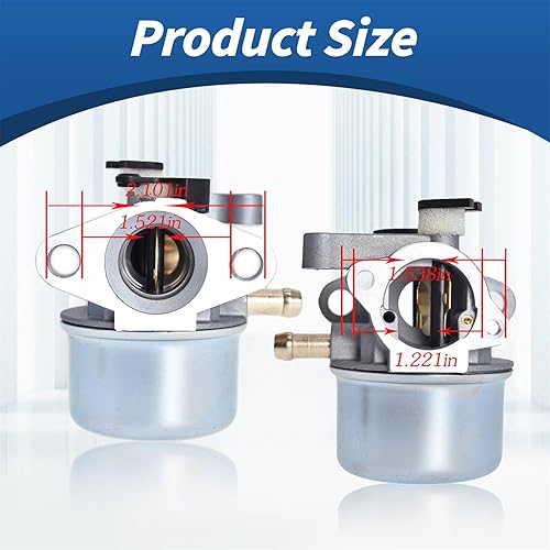 Miniatura 2 de WFLNHB 799866 Repuesto de carburador para segadora de reciclaje Toro 6.5 6.75 7.0 7.25 7.5HP 190cc para 22" 799871 790845 796707 794304 para motores