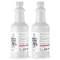 Vista 11 de Alcohol isopropílico (IPA) 70% – Grado USP – Botella de spray de cuarto de galón, paquete de 4 (128 onzas líquidas en total) – Alcohol para frotar