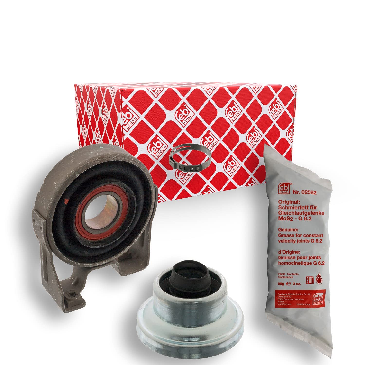 REPAIR SET CARDAN SHAFT CENTRE BEARING 100590 FOR VW PORSCHE BPE/BAC/BPD 2.5L