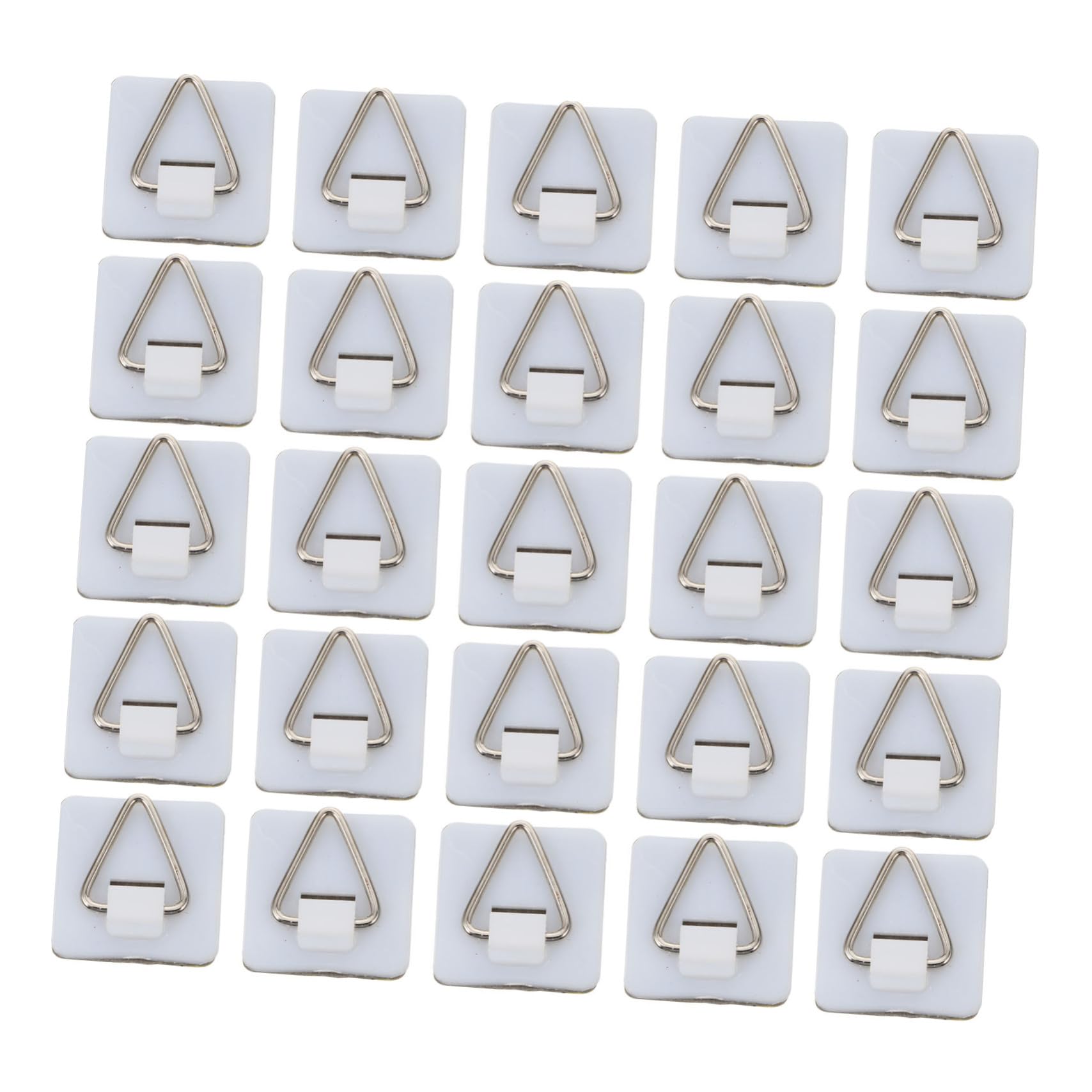 Alipis 150 Piezas Gancho Adhesivo Triangular Sin Clavos Soportes De Fotos Percha De Ropa De Madera Ganchos De Marco De Fotos Para Montaje En Pared Ganchos De Riel Para Fotos Perchas De