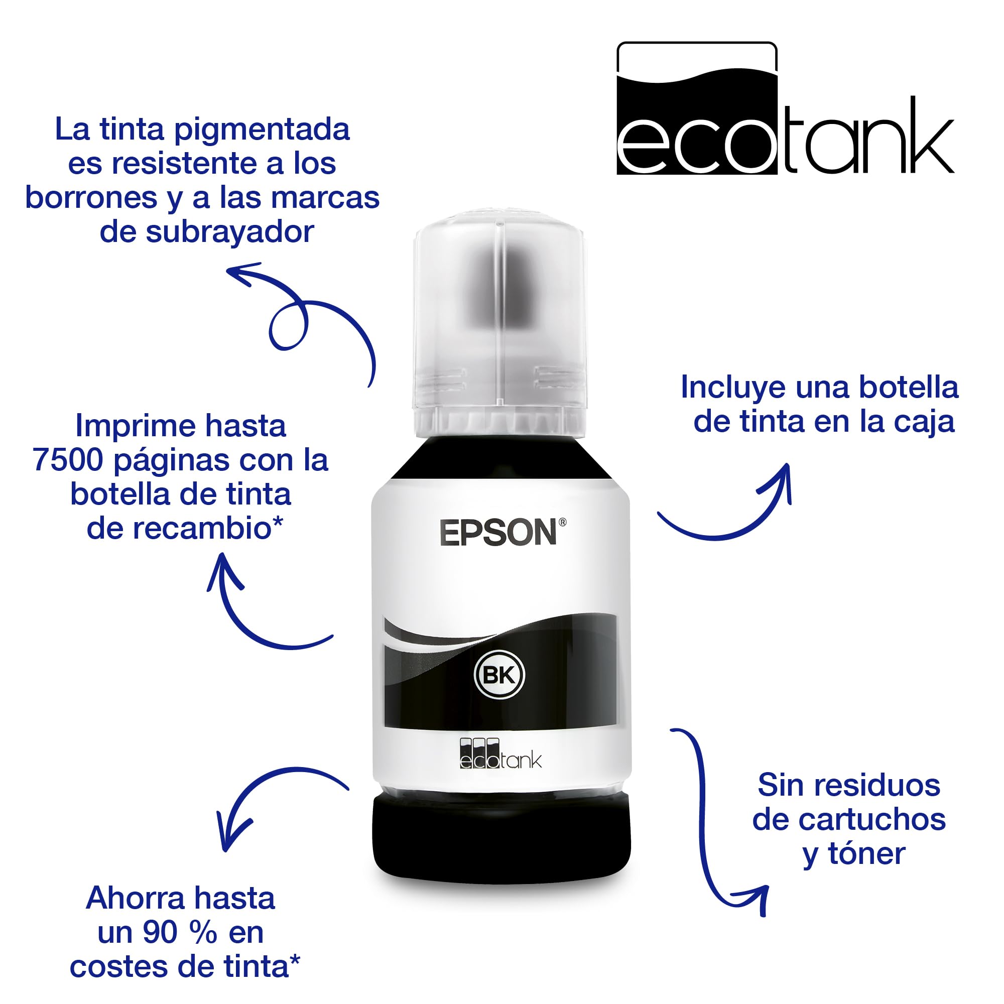 Epson EcoTank ET-M16600 I Impresora de Depósito de Tinta | Impresión Monocroma | Wi-Fi | A3+ | Imprime Doble Cara | Imprimir, Copiar, Escanear | Pantalla Táctil 6.8cm | ADF