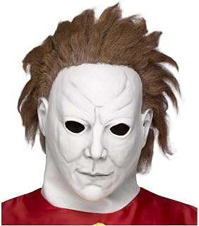 Fun World Michael Myers -Beginning Mask Adult Costume, Multi-Colored, Standard