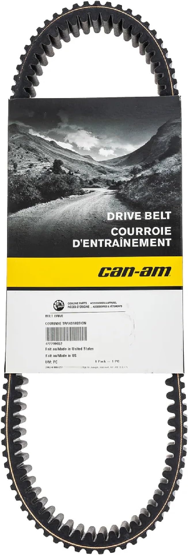 Can-Am Can Am Maverick X3 100% PBO Performance Belt X3/XDS/XRS/MAX 422280652