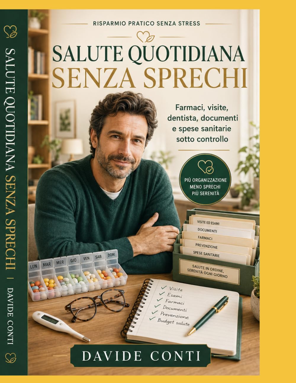 Salute Quotidiana Senza Sprechi: Metodo pratico per gestire farmaci da banco, visite, prevenzione, esami, dentista, occhiali, documenti e spese sanitarie senza buttare soldi né rischiare la salute