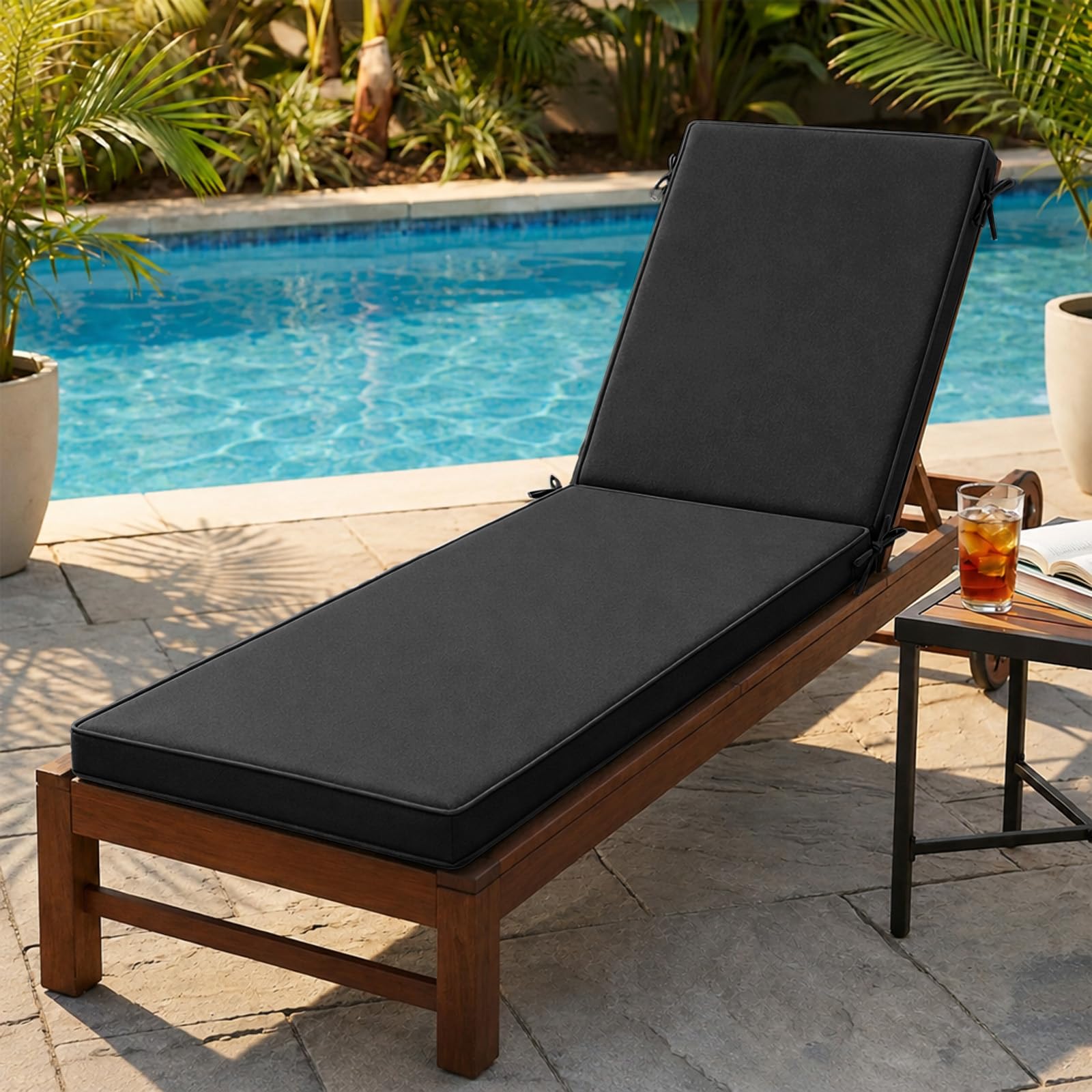 Waterproof sun lounger cushion,Sun Lounger Cushion Replacement Cushions