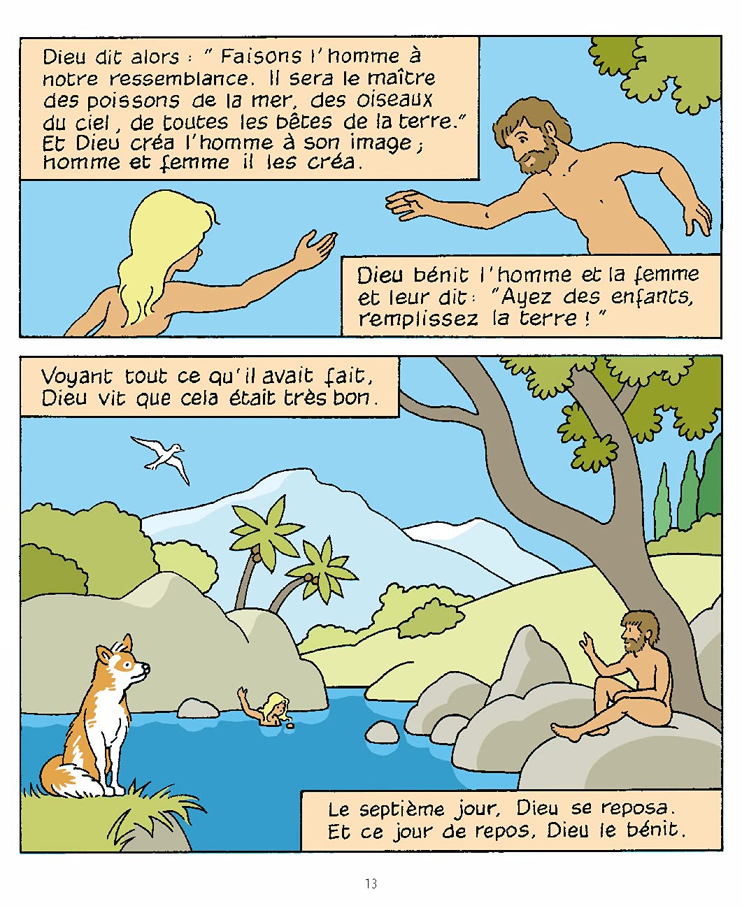 La bible pour les enfants en BD (L'Evangile en BD)