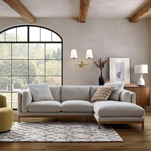 Miniatura 5 de TERLEENART Aplique de pared de doble luz con cortinas cónicas de tela blanca, aplique de latón antiguo de 2 luces para baño, tocador, pasillo,