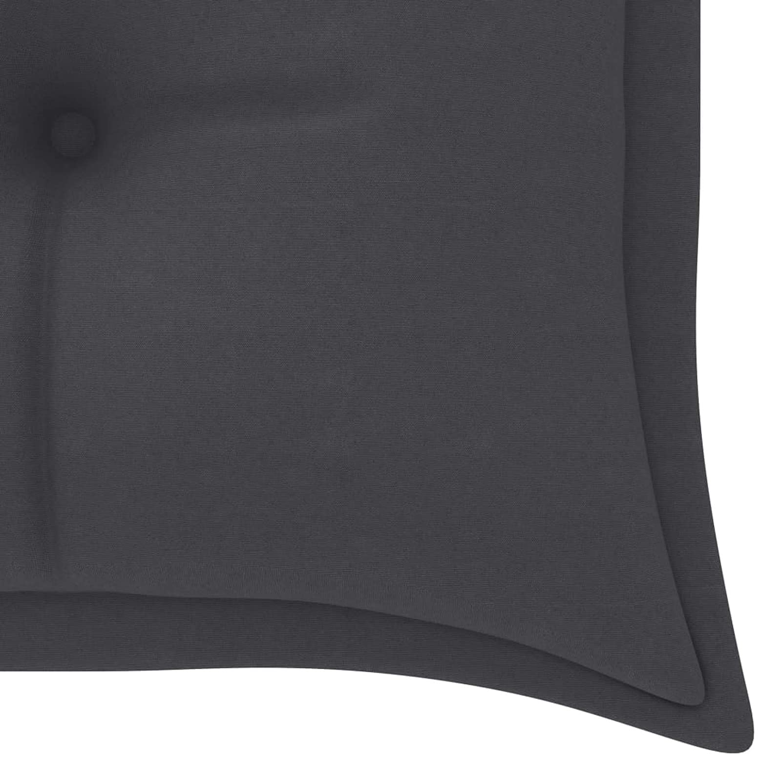 Cuscino per altalena Hollywood, cuscino per panca da giardino, cuscino per panchina, cuscino per sedia a dondolo da giardino, 150 cm, in tessuto antracite