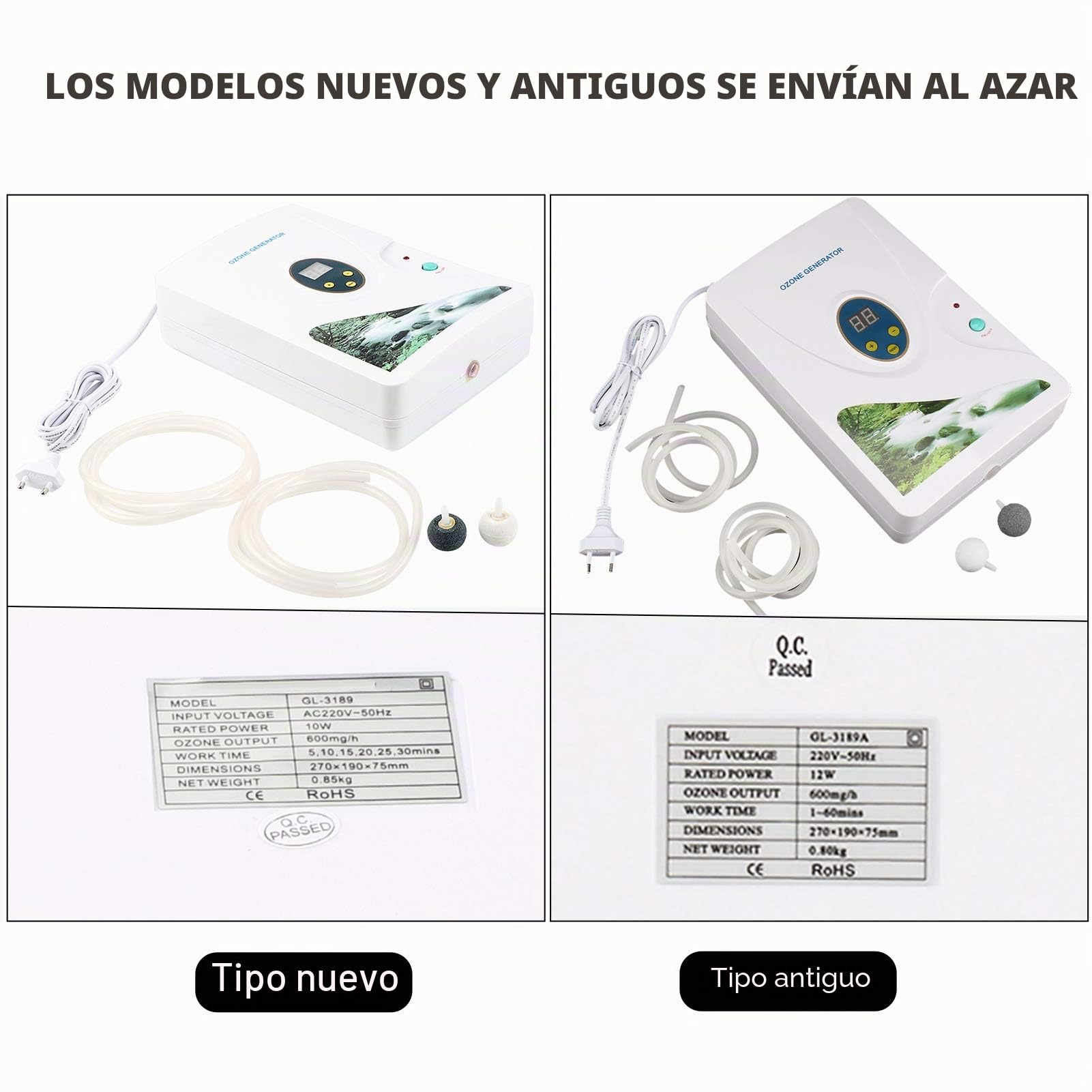 Generador de ozono multipropósito, generador de ozono de juicio, máquina de ozono de agua, purificador de aire, agua, aceite, ozonizador, purificador de frutas y verduras, máquina de ozono para frutas