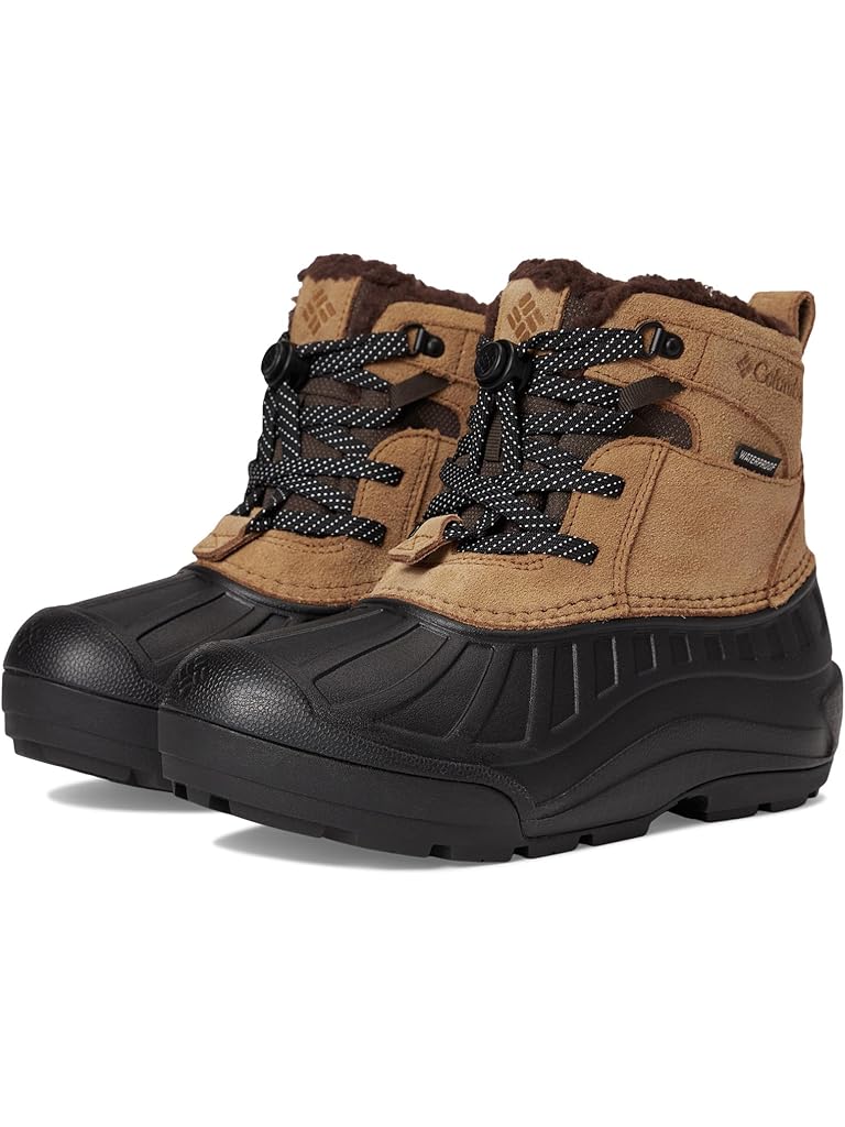 Khaki Columbia Youth Powderbug Alpine Waterproof (Toddler/Little Kid/Big Kid)