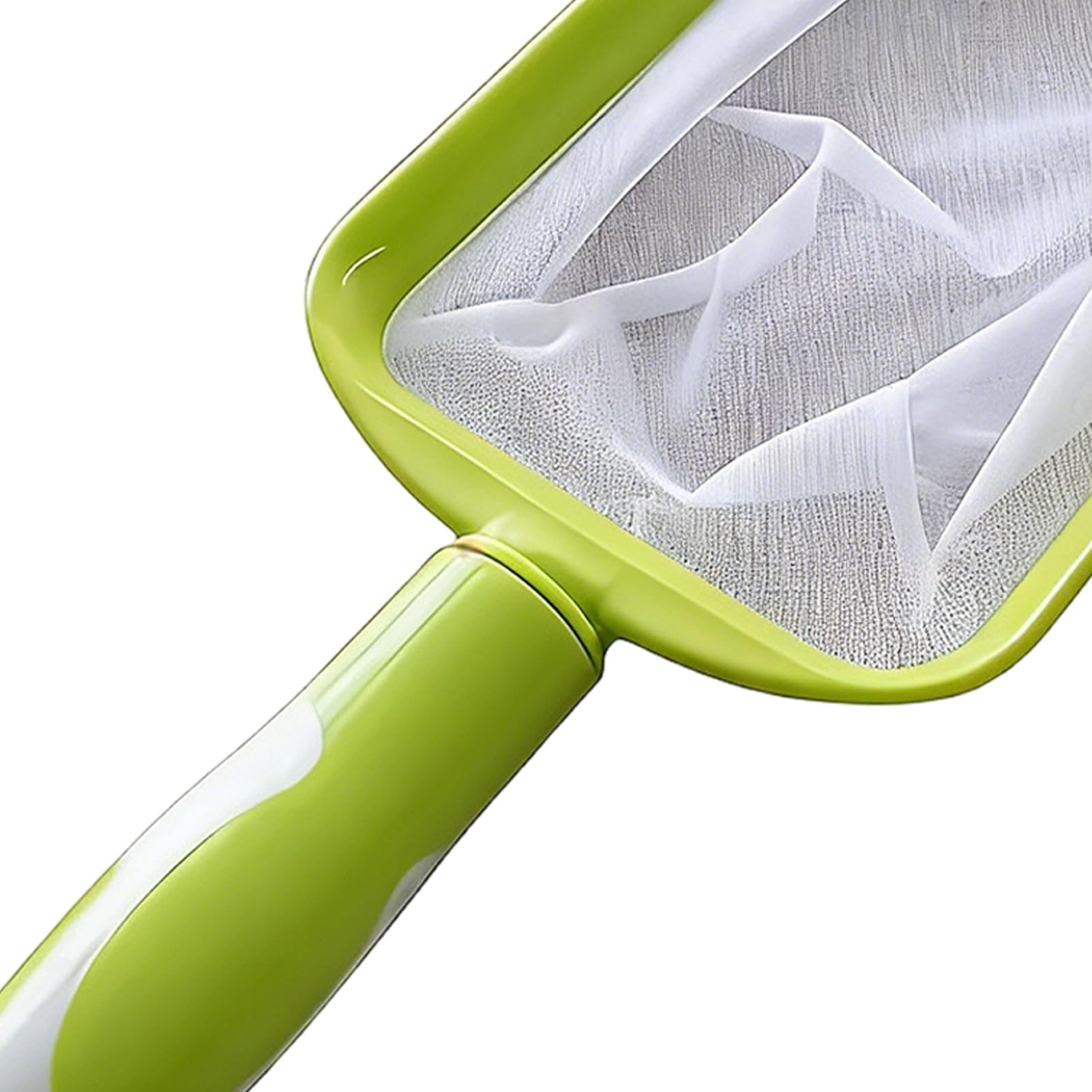 Épuisette de piscine | Râteau en maille fine avec poignée amovible – Idéal pour les jacuzzis, les bassins de jardin, les lacs, les fontaines et l'eau – Facile à utiliser