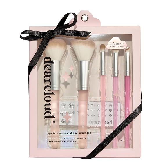 Makeup Brush Set 5pc Customizable (Mystic Wonder) | Niacinamide Salicylic Acid 12 patches Paul Frank collab design all skin types