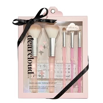 Makeup Brush Set 5pc Customizable (Mystic Wonder) | Niacinamide Salicylic Acid 12 patches Paul Frank collab design all skin types
