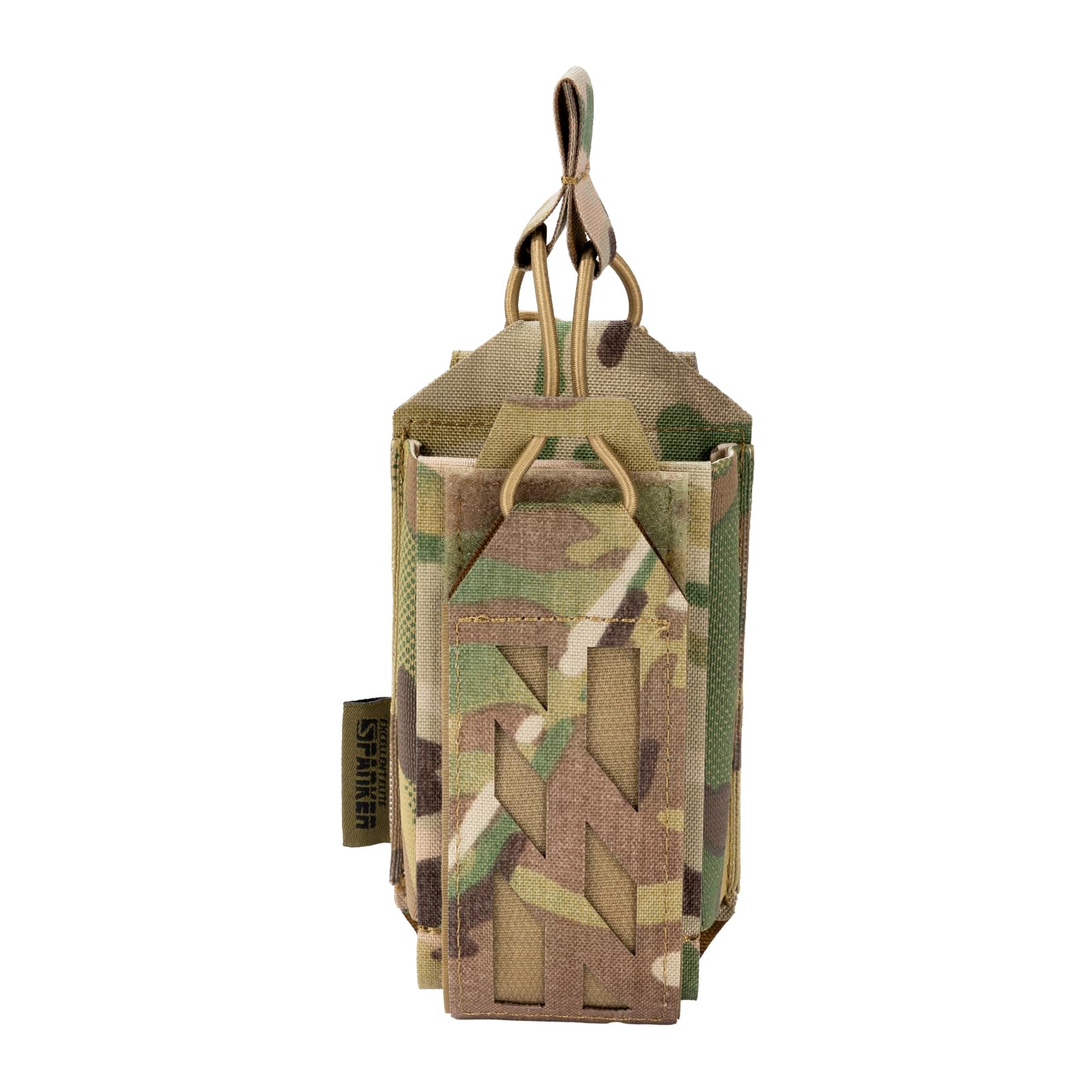 EXCELLENT ELITE SPANKER Molle Porte Radio Tactique Poche Radio Militaire pour IA Sécurité et Le Sauvetage