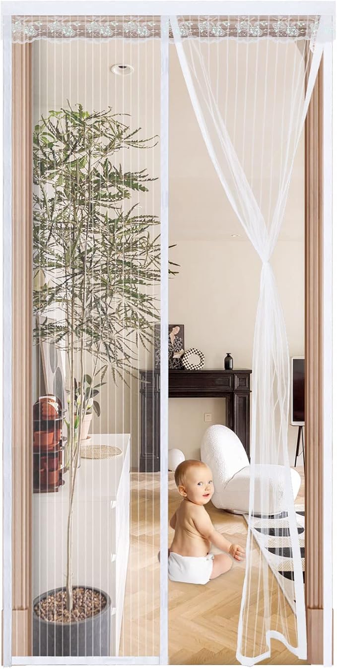 Fly Screen Door 120x200cm,Mosquito Door Screen,Fly