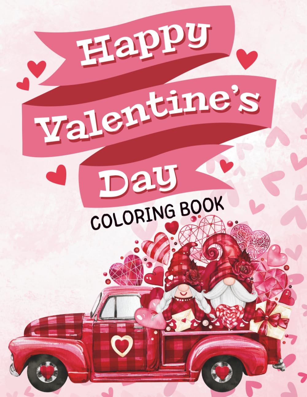 Love Mail Valentine's Day Coloring Book: Cupid Adventures, Sweet Dolls, and Heartfelt Illustrations for Creative Kids