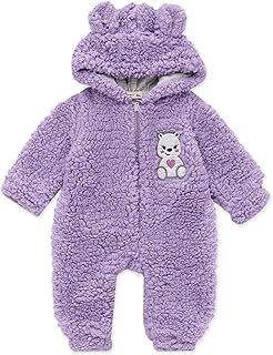 Carrot 2241354-06-20 Baby Girls Fur Overall