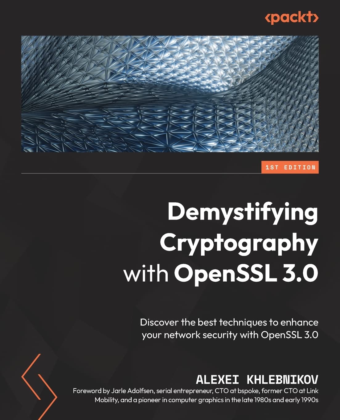 Book cover for Demystifying Cryptography with OpenSSL 3.0